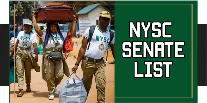 How to Check NYSC Senate List