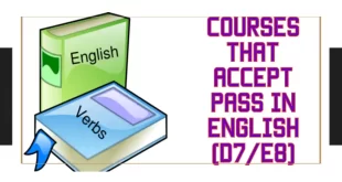 Universities and polytechnics That Accept Pass In English (D7/E8)